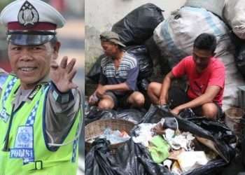 Bripka Seladi polisi viral yang nyambi jadi pemulung untuk hindari suap