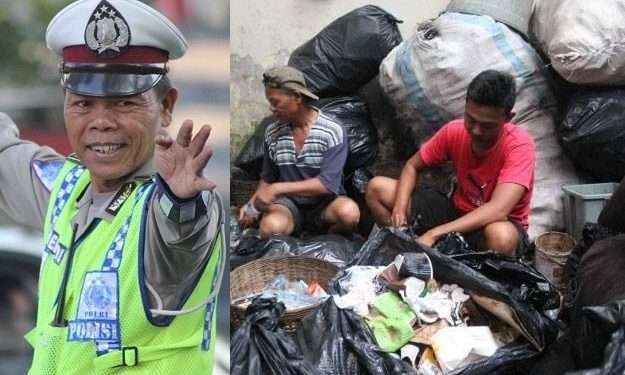 Bripka Seladi polisi viral yang nyambi jadi pemulung untuk hindari suap