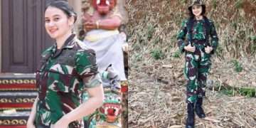Jihan Alvani, prajurit TNI AD berparas cantik yang jadi sorotan di media sosial