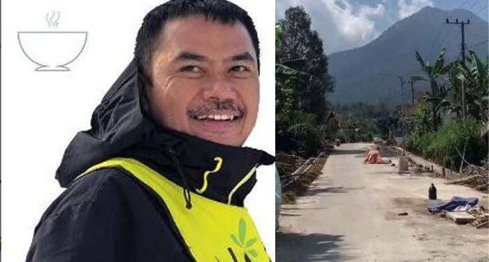 Viral! Tukang Bakso di Malang pakai uang pribadi Rp10 miliar perbaiki jalan desa