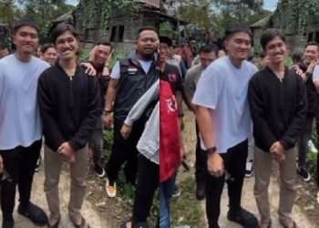 Kaesang Pangarep jumpa kembaran saat blusukan, videonya ramai dikomentari netizen: Beda dinasib aja mas bro..