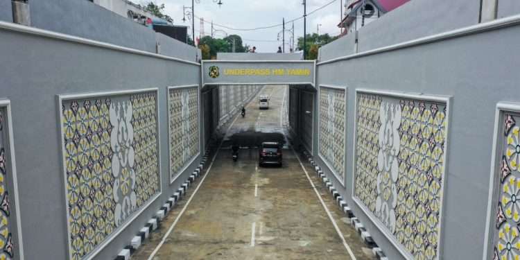 Underpass HM Yamin di Medan dibuka, Bobby Nasution: Sudah bisa dilewati