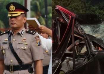 Wakapolres Belawan tewas dalam kecelakaan di Tol Belmera, istri kritis