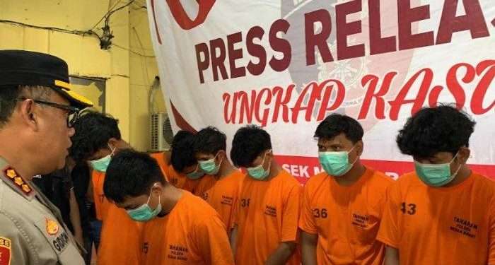 7 mahasiswa HKBP Nommensen ditangkap usai serang dan jarah warung di Medan