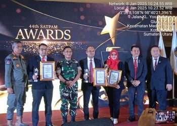 PT Macan Sejahtera Cahaya raih juara 1 BUJP terbaik di HUT Satpam ke-44