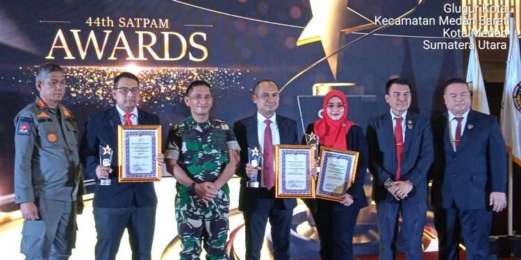 PT Macan Sejahtera Cahaya raih juara 1 BUJP terbaik di HUT Satpam ke-44