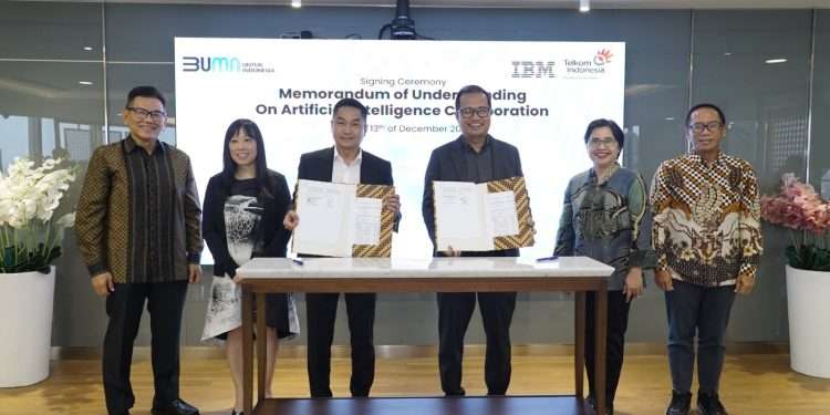 Telkom dan IBM jalin kemitraan strategis untuk perkuat AI di Indonesia