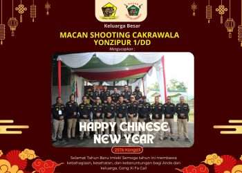 Gong Xi Fa Cai! Macan Shooting Cakrawala Yonzipur 1/DD mengucapkan selamat Tahun Baru Imlek 2025