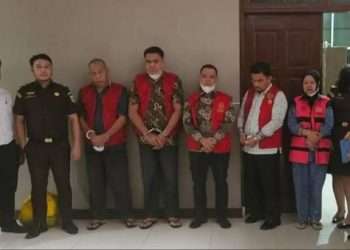 5 ASN tersangka kasus korupsi seleksi PPPK Langkat 2023 ditahan Kejati Sumut