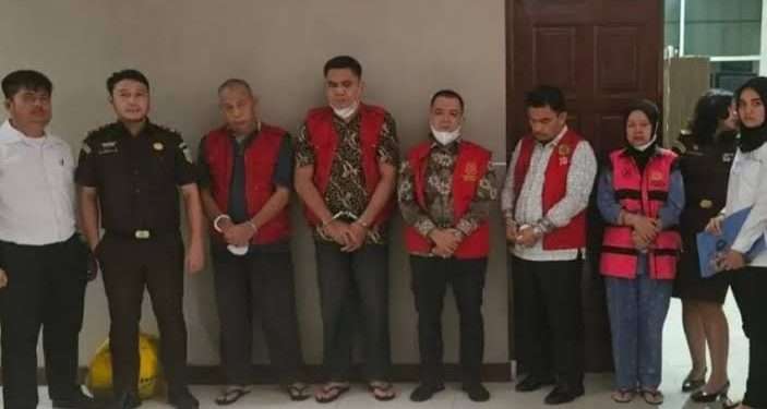 5 ASN tersangka kasus korupsi seleksi PPPK Langkat 2023 ditahan Kejati Sumut