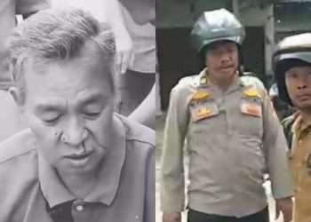 Arogan! Oknum polisi Prabumulih diduga tendang pemotor sampai terjatuh, Wakapolres minta maaf