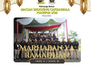 Macan Shooting Cakrawala Yonzipur 1/DD mengucapkan selamat menyambut Ramadhan 1446 H