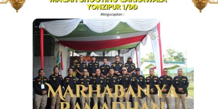 Macan Shooting Cakrawala Yonzipur 1/DD mengucapkan selamat menyambut Ramadhan 1446 H