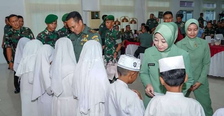 Pangdam I/Bukit Barisan gelar safari Ramadhan di Yonzipur I/DD