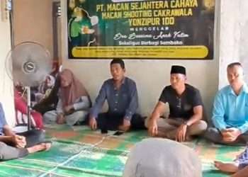 PT Macan Sejahtera Cahaya berbagi tali asih kepada 46 anak yatim dan duafa di Inhu