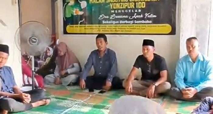PT Macan Sejahtera Cahaya berbagi tali asih kepada 46 anak yatim dan duafa di Inhu