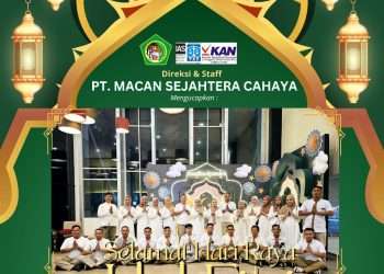 PT Macan Sejahtera Cahaya mengucapkan selamat Hari Raya Idul Fitri 1 Syawal 1446 H