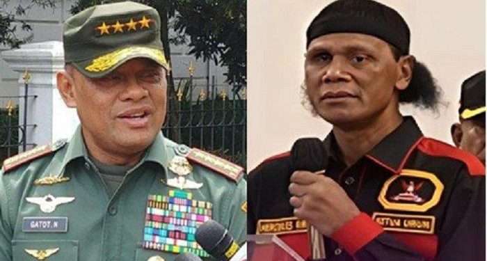 Usai minta maaf ke Sutiyoso, Hercules balik tantang Gatot Nurmantyo: Saya tidak takut dengan anda