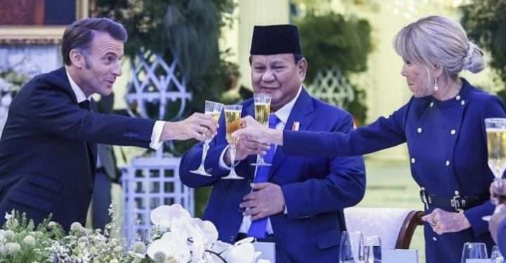 Sempat disangka Wine, minuman Prabowo ternyata jus apel bersoda