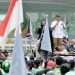 Di hadapan ribuan ojol yang berdemo, Gubernur Bobby Nasution desak aplikator tanggung BPJS driver
