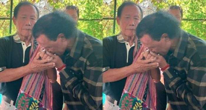 Sempat sebut bau tanah, Hercules cium tangan dan minta maaf ke Sutiyoso: Kami anak bapak!