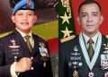 Mayjen TNI Achiruddin dan Rudy Saladin dilantik jadi Pangdam, sama-sama alumni Akmil 1997