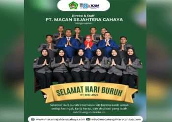 PT Macan Sejahtera Cahaya ucapkan Selamat Hari Buruh 1 Mei 2025: Apresiasi untuk pekerja Indonesia