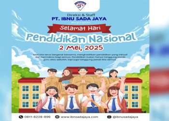 Selamat Hardiknas 2025, PT Ibnu Sada Jaya: Bangun bangsa lewat pendidikan