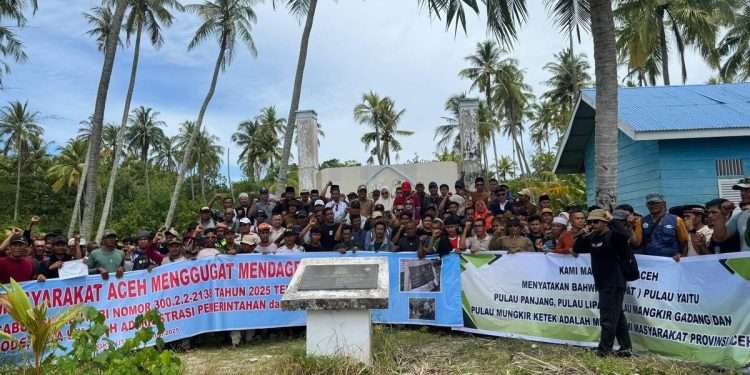 Panas! Masyarakat Aceh kompak tolak empat pulau masuk Sumut: Ini wilayah kami