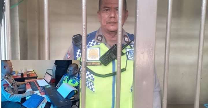 Oknum Polisi Viral Diduga Pungli Rp100 Ribu ke pemotor Wanita Cuma Dikenai Patsus Selama 30 Hari