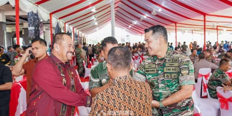 Bupati Batu Bara Hadiri Perayaan HUT ke-75 Tahun Kodam I/BB