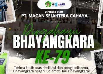 Peringati HUT Bhayangkara ke-79, PT Macan Sejahtera Cahaya Sampaikan Apresiasi kepada Polri