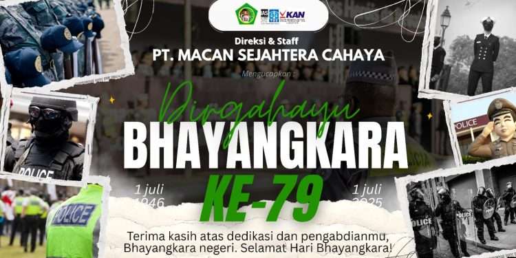 Peringati HUT Bhayangkara ke-79, PT Macan Sejahtera Cahaya Sampaikan Apresiasi kepada Polri