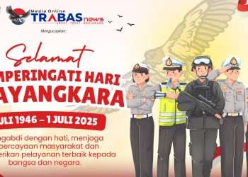 Trabasnews.com Ucapkan Selamat Hari Bhayangkara ke-79: Semoga Polri Semakin Dicintai Masyarakat