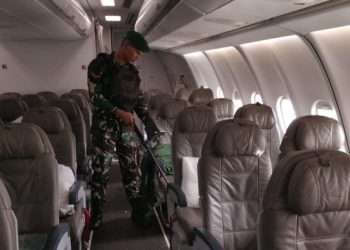 Yonzipur 1/DD Sterilkan Pesawat Saudia Airlines SV5688 Usai Ancaman Bom di Kualanamu