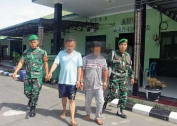 Tim Intel Kodim 0212/TS Tangkap Dua Bandar Narkoba di Paluta