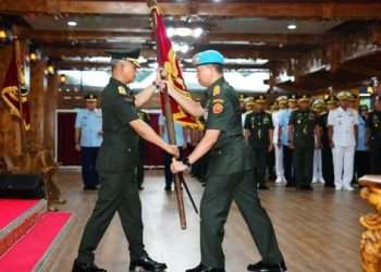 Mayjen TNI Edwin Adrian Sumantha Resmi Dilantik Sebagai Danpaspampres, Brigjen Yudha Jabat Dankoopssus TNI