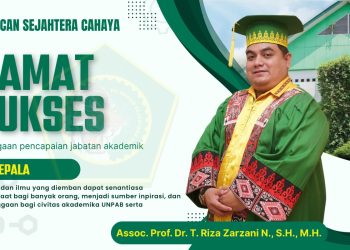 PT MSC Ucapkan Selamat dan Sukses atas Pengangkatan Jabatan Akademik Lektor Kepala Prof Riza Zarzani di UNPAB
