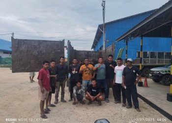 Lagi, Satpam PT Macan Sejahtera Cahaya Gagalkan Aksi Pencurian TBS di PT Gandaerah Hendana