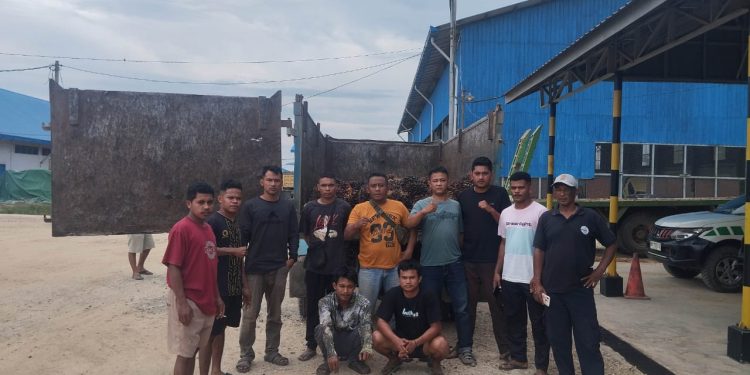 Lagi, Satpam PT Macan Sejahtera Cahaya Gagalkan Aksi Pencurian TBS di PT Gandaerah Hendana