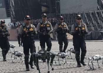 Harga Robot Anjing Polri Capai Rp 3 Miliar, Bisa Deteksi Korban Gempa hingga Bubarkan Massa