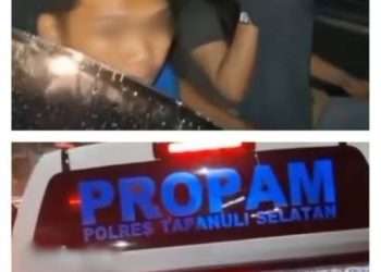 Viral! Bocah Diduga Tabrak Lari Pakai Mobil Dinas Propam Polres Tapsel, Netizen Geram