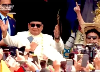 Prabowo dan Tamu Negara Bergoyang Tabola Bale di Istana Merdeka