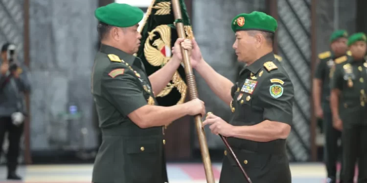 KSAD Pimpin Sertijab Tiga Jabatan Strategis di TNI AD