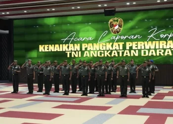 23 Perwira Tinggi TNI AD Naik Pangkat, KSAD: Ini Amanah dan Tanggung Jawab Besar