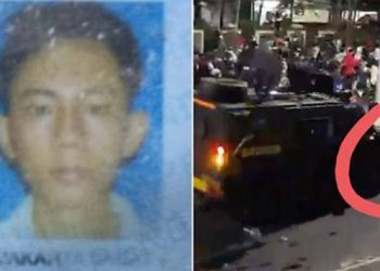 Pengemudi Ojol Tewas Dilindas Rantis Brimob Bernama Affan Kurniawan