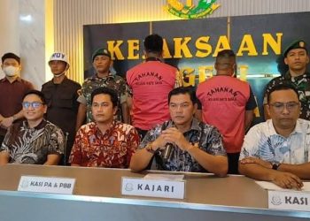 Kadis dan Bendahara Dinas Perkim Batu Bara Ditahan Tersangka Korupsi Rp 665 Juta