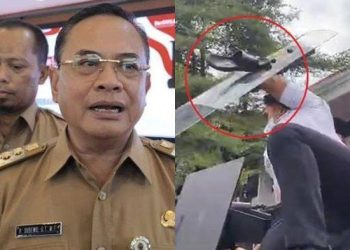 Bupati Pati Sudewo Dilempari Sandal Saat Temui Massa Demo Tuntut Pengunduran Diri