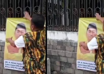 Panas Jelang Musda Golkar Sumut: Spanduk Hendri Sitorus Dicopot, AMPG Pilih Ijeck