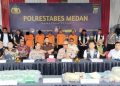 Polrestabes Medan Ungkap Peredaran 29,9 Kg Sabu dan 20 Ribu Butir Ekstasi